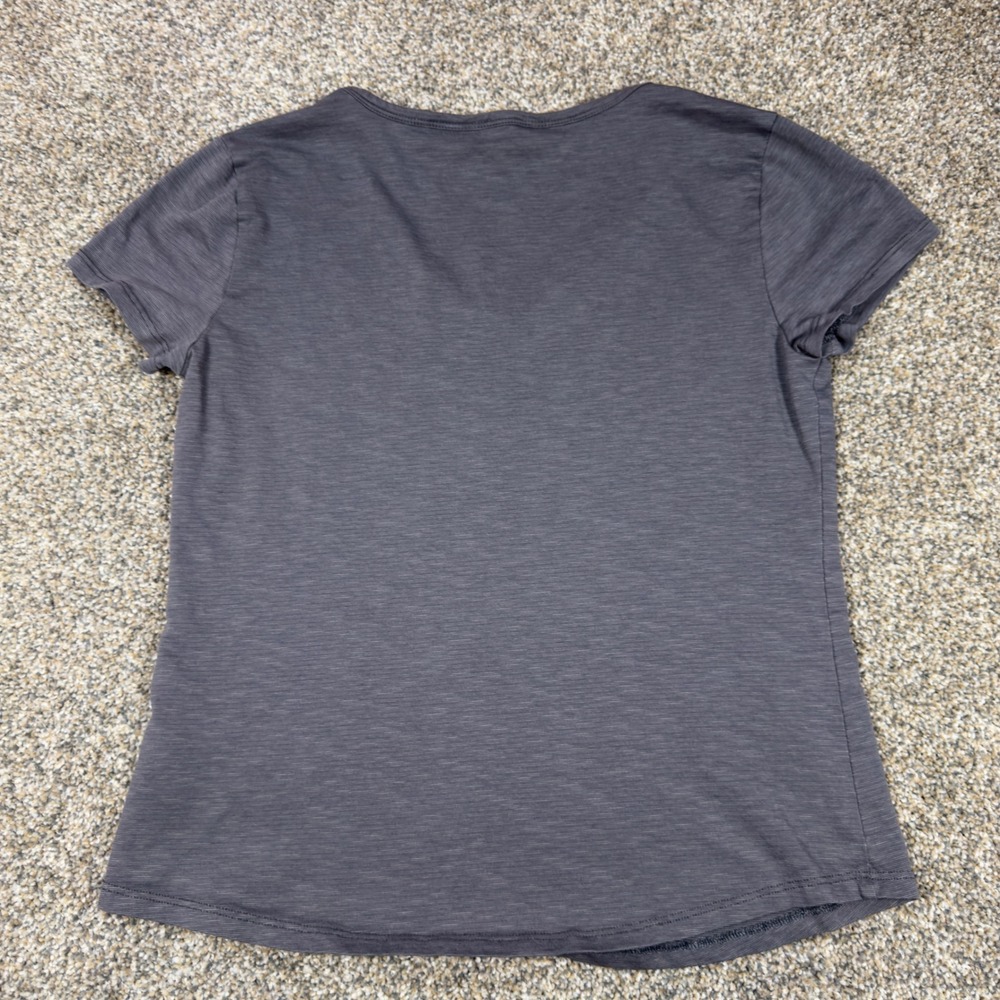 Toad&Co Womens Small V-Neck T-Shirt Bundle 3 Pack Gray Charcoal Navy Slub Knit - Picture 12 of 16